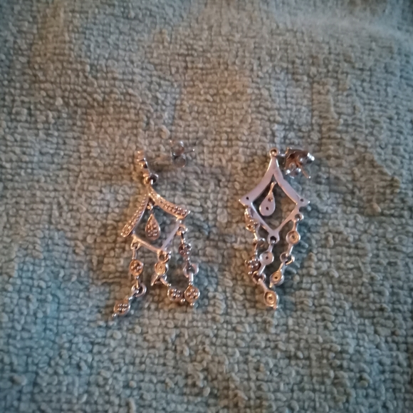 Chandelier Drop Earrings - Picture 2 of 3